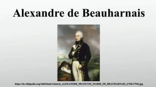 Alexandre de Beauharnais [upl. by Suired]