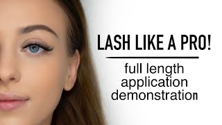 Lash with Me A StepbyStep Tutorial for Applying Lash Extensions [upl. by Feil]