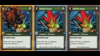 Oxidon Rager  Quick Card Thought Solforge Fusion [upl. by Eerazed]