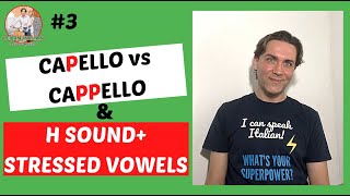 Silent H Double Consonants Last Vowel Stress  Italian Pronunciation  Basic Rules 3 Subs [upl. by Krutz947]