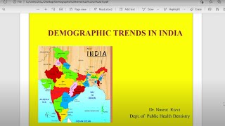 Demographic Trends in India [upl. by Enael]