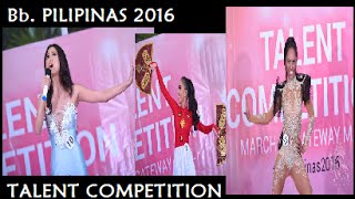 Binibining Pilipinas 2016  Talent Competition [upl. by Jean]