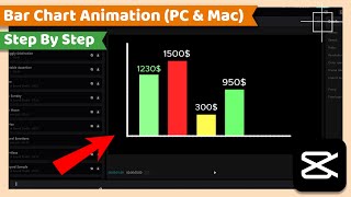 Bar Chart Animation Infographic  CapCut PC Tutorial [upl. by Main130]