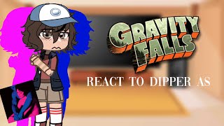 Gravity Falls React to Dipper as TV GIRL  original  11  gacha gravityfalls tvgirl [upl. by Ahsiekar704]