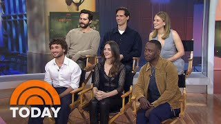 ‘Saturday Night’ cast share hilarious stories of getting into character [upl. by Glynas]