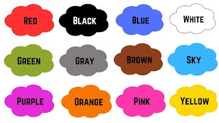 Colours Name  Name of colours  colours name english meain  Colours Name English colours colour [upl. by Hobart]