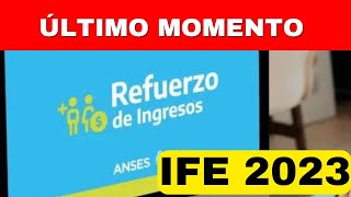 Bono para informales de Anses IFE 2023 [upl. by Sherard]