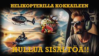 KORPIKORSULLE TEKEMÄÄN RUOKAA HELIKOPTERILLA [upl. by Enairb]