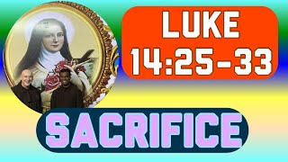 SACRIFICE CATHOLIC HOMILY WEDNESDAY YEAR B WEEK 31FRFRANKLIN RAYMOND OCD [upl. by Yeoj]