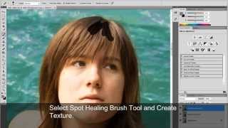 Photoshop CS5 amp CS6 soften and smooth hair tutorial [upl. by Nevins625]