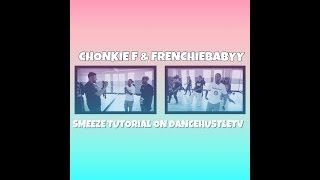 Chonkie amp FrenchieBabyy  Smeeze DanceTutorial [upl. by Harutak]