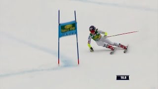 Mikaela Shiffrin  Giant Slalom Run 1  Jasna 2016 [upl. by Lucy]