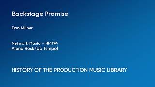 Backstage Promise  Dan Milner  Network Music NM174 Full Track  HOTPML 668 [upl. by Marie-Ann]