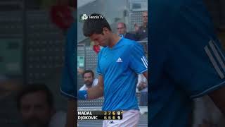 When Nadal Saved THREE Match Points vs Djokovic 🥵 [upl. by Atsiuqal]