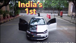 Modified Polo GTVolkswagen polo GT  vinyl wrapcar wrapping Sangita Seninsider vlogger [upl. by Custer]