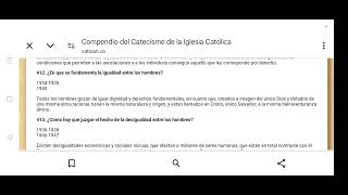 0412 Compendio del Catecismo de la Iglesia Católica [upl. by Ferrand]