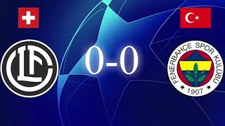 FC Lugano SUI vs Fenerbahce TUR  Champions League Qualifier Prediction [upl. by Homer919]