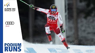 Marcel Hirscher  Mens Giant Slalom  Alta Badia  1st place  FIS Alpine [upl. by Jaynes]