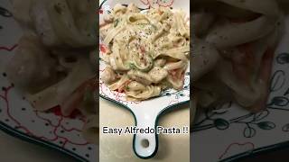 Alfredo pasta  easy pasta recipe simplerecipe pastarecipe pastalover chickenrecipes chicken [upl. by Ilellan]