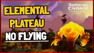 TBC Primal Gold Farming elemental plateau no flying  Burning Crusade Classic [upl. by Ecirehc267]