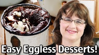 14 Super Easy Eggless Desserts To Make At Home Eggless Chocolate Cake And More [upl. by Audre]