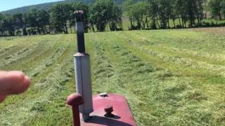 Tedding Hay Farmall Super C amp Pequea 710 [upl. by Llimaj37]