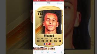 I played Ethan Mbappé’s career part 1 mbappé realmadrid lille rbleipzig fc24 [upl. by Odlonra430]