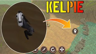 wildcraft finding kelpie horse ☺️ new ghost in wildcraft [upl. by Pacorro]