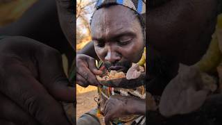 Breakfast time See how Hadza cooks their favorite meal middle of nowhere‼️😋villagelifehadzabetribe [upl. by Cho]