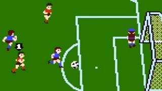 Soccer NES Playthrough  NintendoComplete [upl. by Leumhs8]