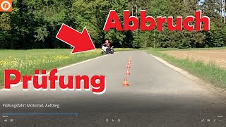 Prüfungsfahrt Motorrad 🏍 Aufstiegsprüfung⬆⬆⬆ Simon  Fahrschule Frey Fahren [upl. by Noirred]