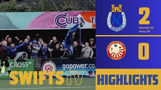 EXTENDED HIGHLIGHTS  Dungannon Swifts 20 Portadown  191024 [upl. by Irma]