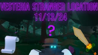 Vesteria Stranger location 111324 [upl. by Leffen169]