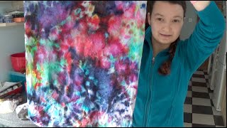 How to ice dye fabric [upl. by Isis279]