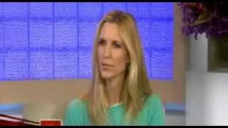 ann coulter Gutted by Liberal Journalists Katie Couric Matt Lauer and Alan Colmes [upl. by Attenehs809]