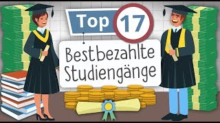 TOP 17 Studiengänge mit höchstem Einstiegsgehalt  Finanzfluss [upl. by Ahseyi]