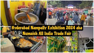 Hyderabad Exhibition 2024  Numaish hyderabadi exhibition trendingvideo viral streetshopping [upl. by Lobiv]