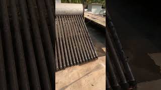 Roof cleaning മൊതലാളി ചീത്ത പറഞ്ഞ സൈറ്റ്construction viral experiment shorts [upl. by Nevin210]