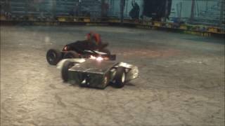 Robogames 2017  Whiplash vs Swamp Thing 2 [upl. by Oilerua743]