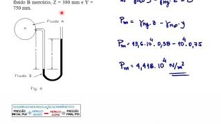 Exercícios manometria parte 1 [upl. by Fante]