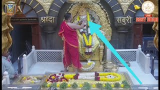 Saibaba Madhyan Aarti💚  Shraddha amp Saburi  Om Sai Ram  Shirdi Live Darshan [upl. by Adrianna613]