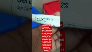 Lignocaine uses  local anesthesia lignocaine  lignocaine gel uses [upl. by Ayomat]