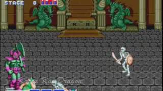 Golden Axe Mega Drive  Flawless Run Part 2 of 3 [upl. by Rhody]