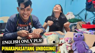 PINAKAMASAYANG UNBOXING SALAMAT PO TITA SOCORRO [upl. by Trixi]