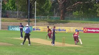 Coburg Cricket Club vs Yarraville Cricket Club 1st XI Highlights [upl. by Attelahs]