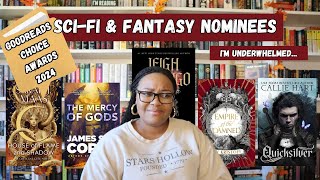 Reacting to the 2024 Goodreads Choice Awards Fantasy amp Scifi Nominees [upl. by Ardnaik]