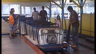 Riding the Blue Streak in 2010 Very Lucky  Conneaut Lake Park Pennsylvania [upl. by Nickey292]