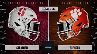 Stanford V 17 Clemson WEEK 5 YEAR 1 [upl. by Aicila]