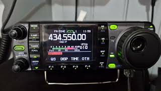 ICOM IC7000 LIVE UK HUBNET [upl. by Rossner629]