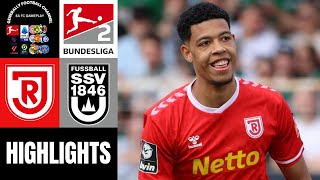 SSV ULM 1846 vs Jahn Regensburg 2Bundesliga Highlights [upl. by Wang]